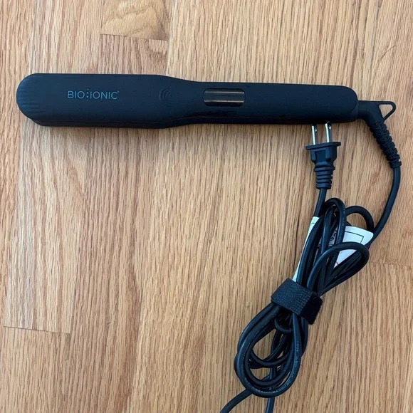 Bio Ionic 1in Black Hair Straightener - Picture 2 of 8